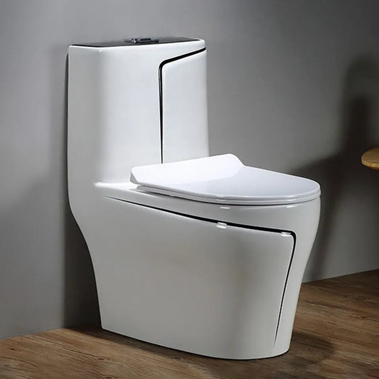 InArt One Piece Toilet Commode Rimless Syphonic - Ceramic Western Toil