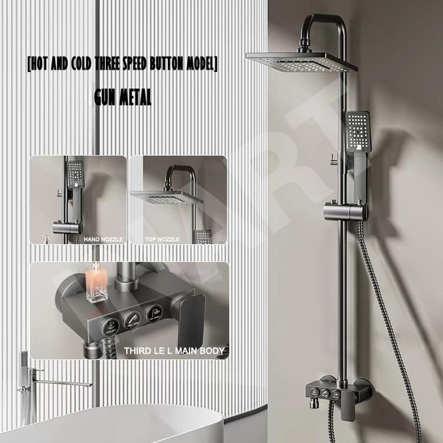 Popular LUXIER Single-Handle 1-Spray Bathtub and Shower Faucet with Valve