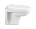 Cera Campbell Mini Wall Hung Toilet WC Commode with Slim Soft Close Seat Cover S1043137 - InArt-Studio