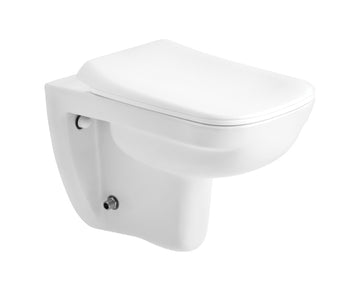 Cera Wall Hung Toilet WC Commode Campbell Mini With Built-in Jet-Softclose Seat Cover S1047105 - InArt-Studio