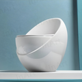 InArt Siphon Jet Egg-Shaped Modern One-Piece Toilet, Ceramic with Soft Close Seat, Glossy White - 67x50.5x63 cm - InArt-Studio