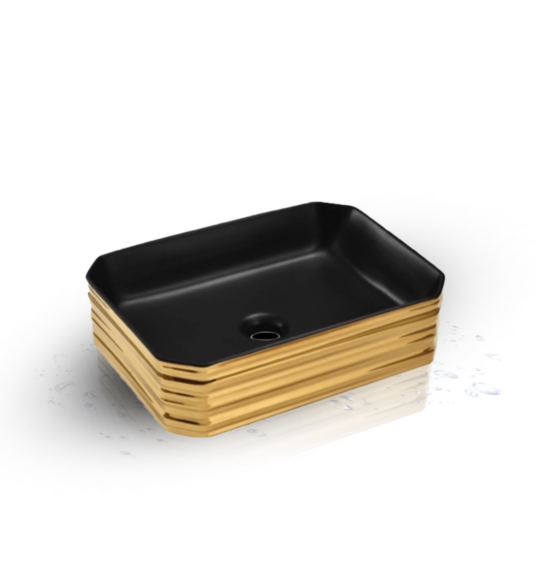 inart coloured counter top wash basin design