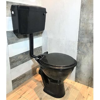 InArt Combo Ceramic Floor Mounted European Western Water Closet Toilet