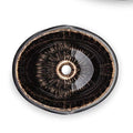 InArt Ceramic Counter or Table Top Wash Basin Black Marble 46x38 CM - InArt-Studio