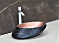 InArt Table Top Wash Basin Design 52 x 38 CM Black Matt - InArt-Studio