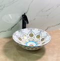 InArt Table Top Wash Basin Design 40.5 x 40.5 CM Mexican Design - InArt-Studio