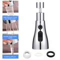 InArt Extension for Kitchen Sink Faucet Shower 3 Modes Water Faucet Sprayer, and 360° Rotatable Swivel Head - InArt-Studio