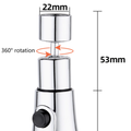 InArt Extension for Kitchen Sink Faucet Shower 3 Modes Water Faucet Sprayer, and 360° Rotatable Swivel Head - InArt-Studio