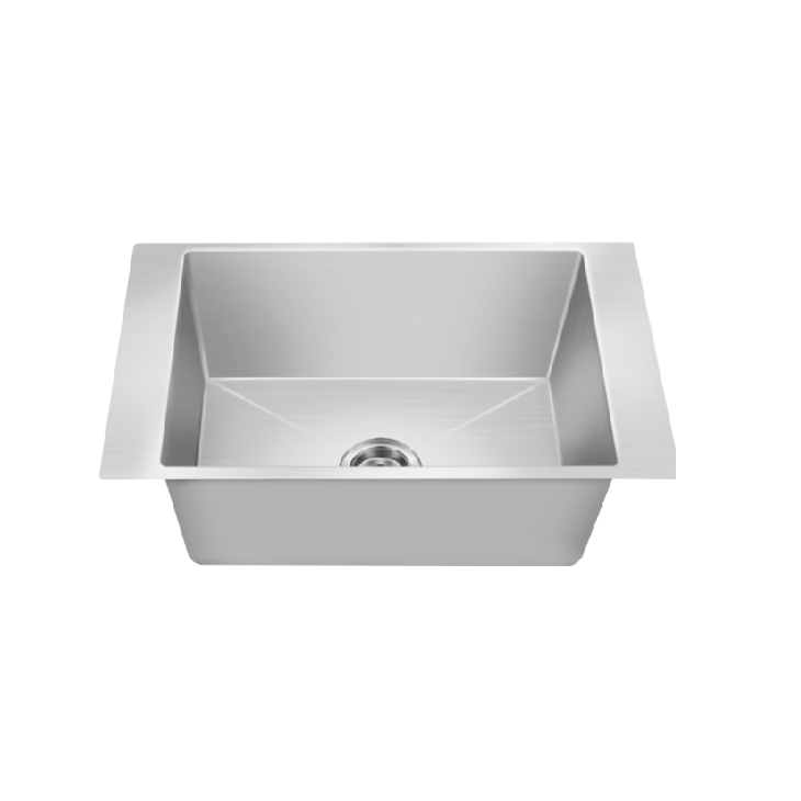 Nirali NG AISI 304 Grade Stainless Steel Single Bowl Kitchen Sink Maxus NG Hairline satin finish