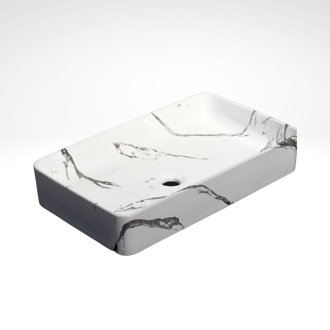 marble table top wash basin by inart ceramic