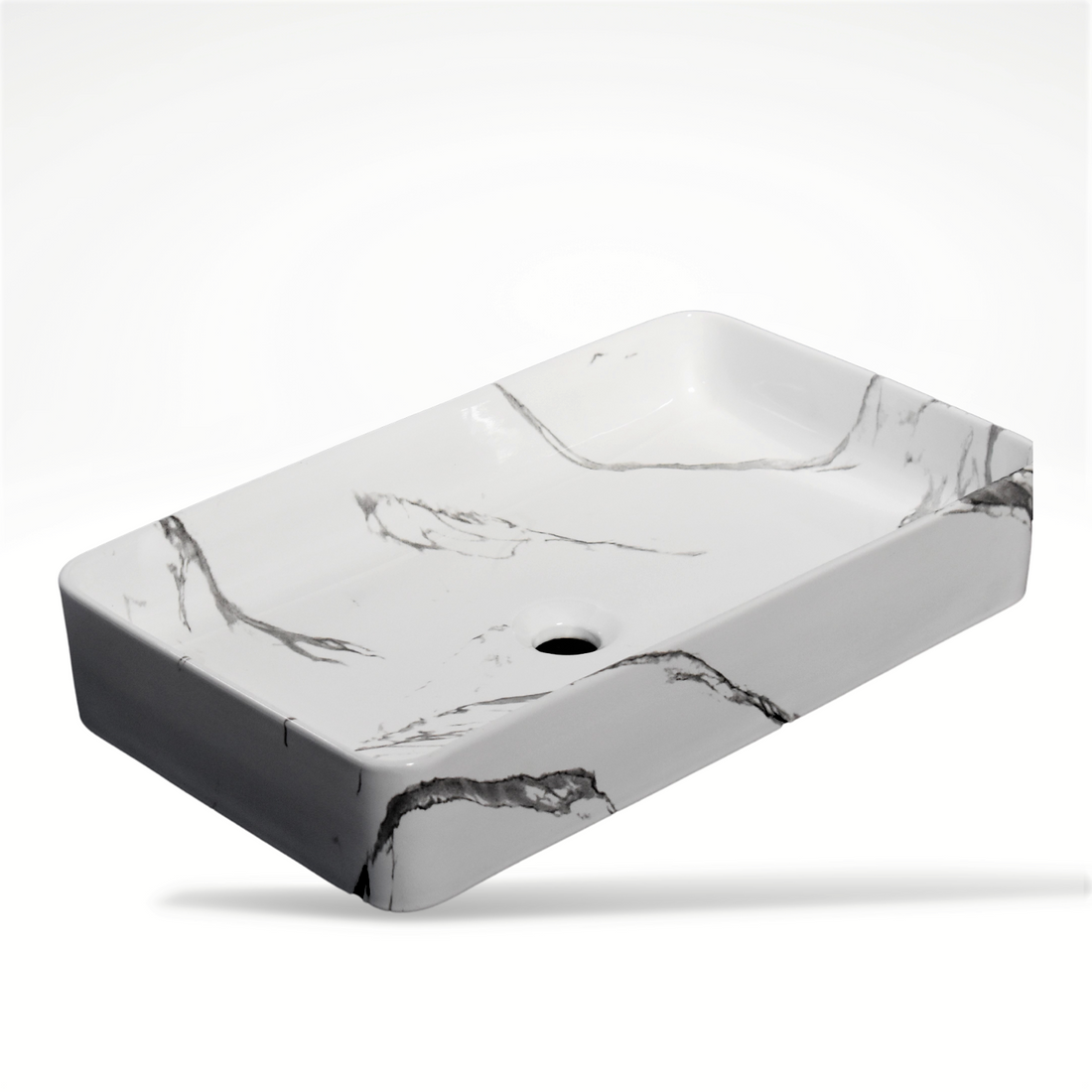 marble table top wash basin by inart ceramic