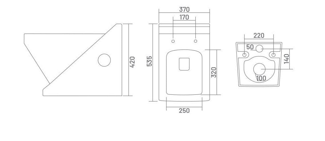 Wall Hung / Wall Mounted Toilets