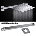 InArt SS304 Rainfall Shower Wall Mounted Rain Shower with 300 mm Shower Arm Chrome - InArt-Studio